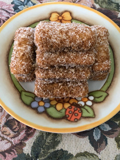 Foto di Pavesini con nutella e cocco