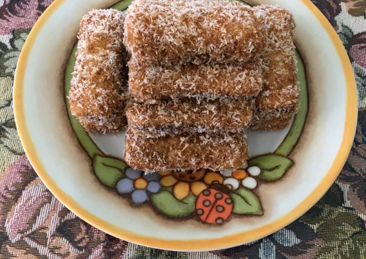 Pavesini con nutella e cocco