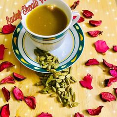 A picture of Arabic qehwa (qawa) / Arabic Coffee.
