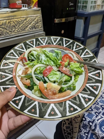 Cara Simple Menyiapkan Resep  Simple Caesar Salad yang Lezat Sekali, Enak