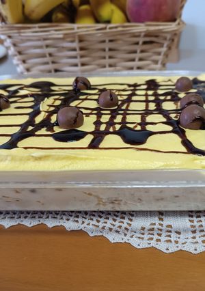 Φωτογραφία της συνταγής Κρέμα με μπανάνες, καραμέλα και maltesers