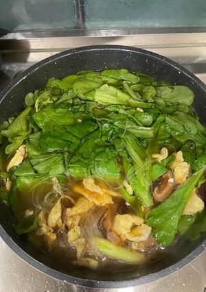 茄汁鯖魚米粉湯 的食譜成品照片