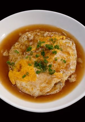 Hình của món SP.0976 - Trứng Chiên Ốp La Xốt Dầu Hào.