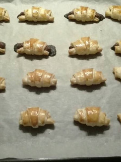 Una foto de Croisant de masa de hojaldre