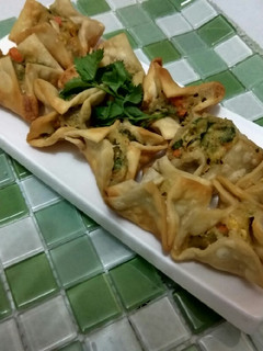 Foto resep Pangsit goreng tahu