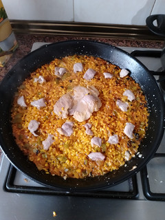 Una foto de Arroz de lomo