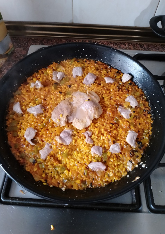 Una foto de Arroz de lomo