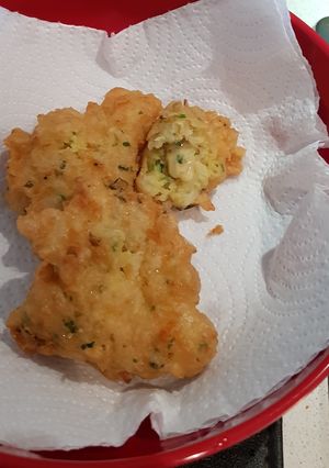 Una foto de Buñuelos de arroz