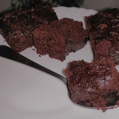 A picture of 2min brownie😋.