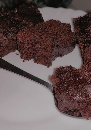 A picture of 2min brownie😋.