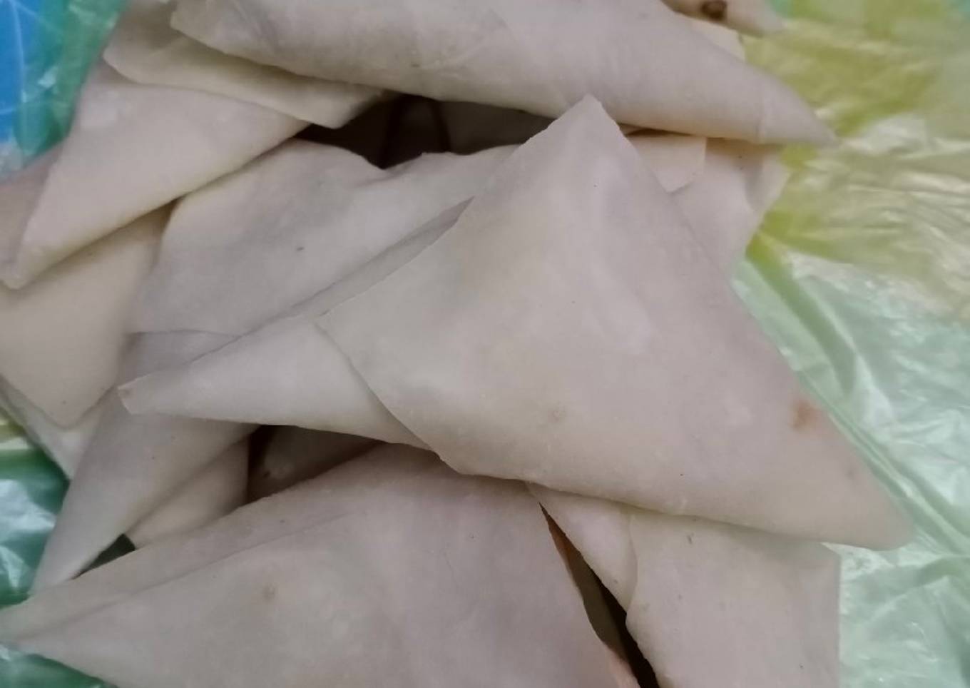 Malai boti samosa