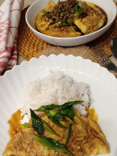 Foto resep Telur Dadar Isi Daging