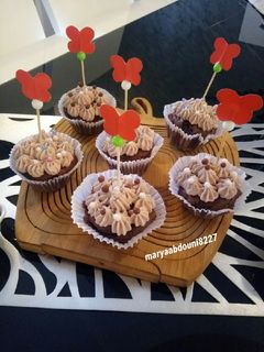 صورة لوصفة كاب كيك لأعياد الميلاد 🎉🎊