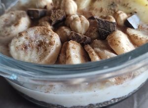 Foto principal de Pudding de chía y avena con plátano y kiwi