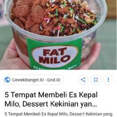 รูปของ Es kepal milo 😙😙