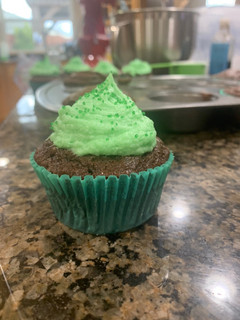 A picture of Creamy and Simple Frosting.