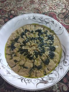 عکسی از دستور حلیم بادمجان