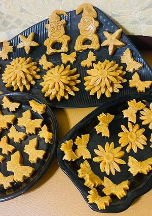 গুঁড়ের সন্দেশ (Gurer Sandesh recipe in Bengali) রেসিপির প্রধান ছবি