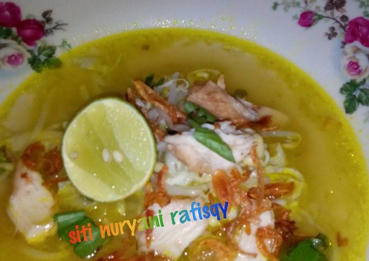 Resep Soto Ayam Bening Oleh Siti Nuryani Rafisqy Cookpad