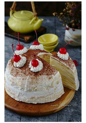 Foto resep Tiramisu Mille Crepes