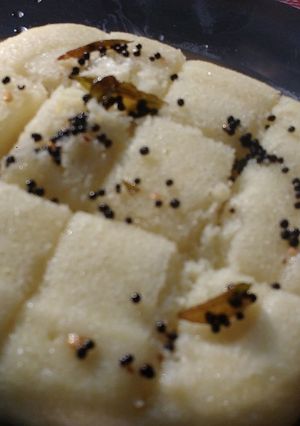 A picture of Dhokla.