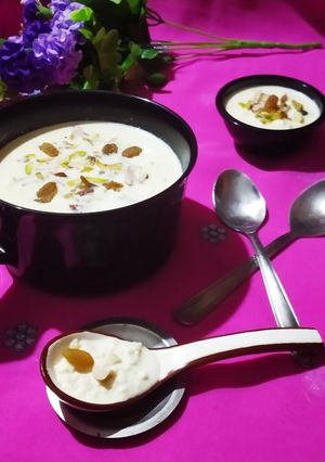 A picture of Chhena Payasam.