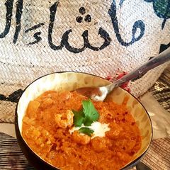 A picture of Quick prawns curry.