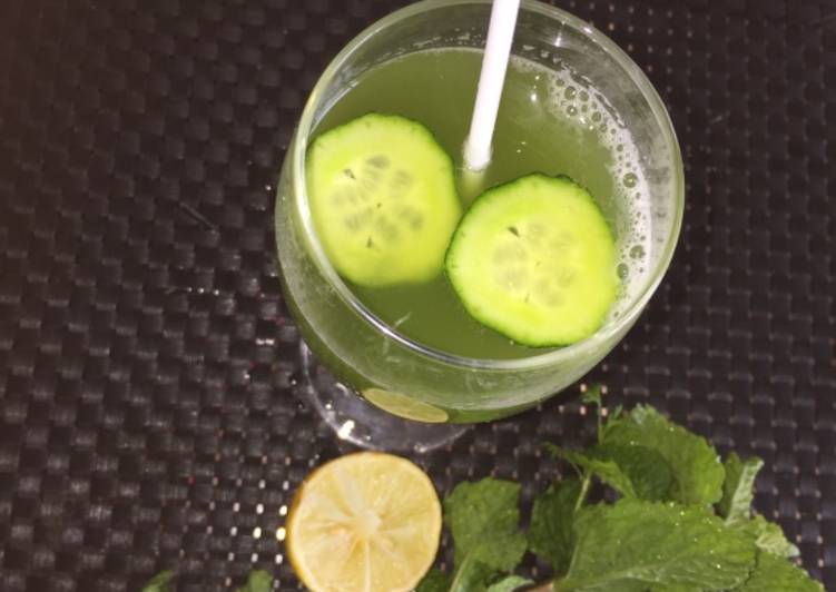 How to Make Award-winning Mint cucumber cooler