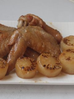 蘿蔔燒雞翅 的食譜成品照片