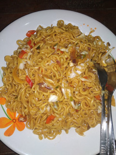 Foto resep Mie goreng pedas 😋😋