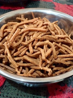 Una foto de Churritos caseros