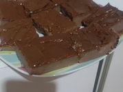 Una foto de colegial de chocolate
