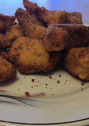 Una foto de Coliflor rebozada