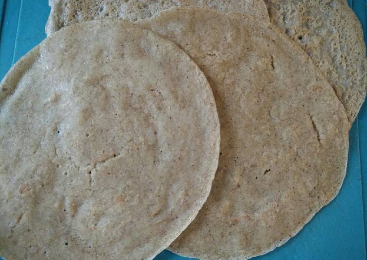 Panqueques / Crepes de arroz yamaní y garbanzos