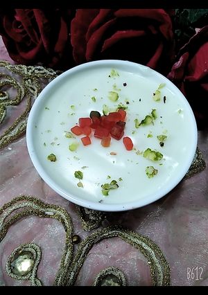 صورة لوصفة مهلبية بقشطة