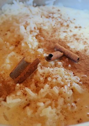 Una foto de Arroz con leche