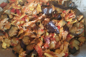 Resep Sambel terong ayam suwir endess Enak Dan Mudah