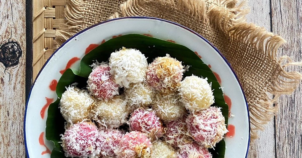 Klepon Kentang Buah Naga