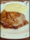 Steak de Bœuf Saignant et Purée de Pommes de Terre