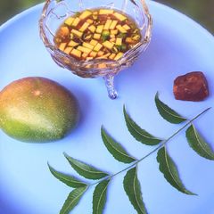 A picture of Ugadi pachadi.