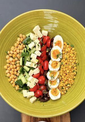 Una foto de Chopped salad