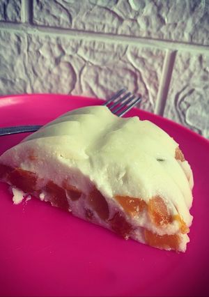 🥛🍑Barackos, fehércsokis joghurttorta 🍑🥛 recept fotója