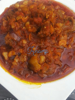A picture of Beans soup.