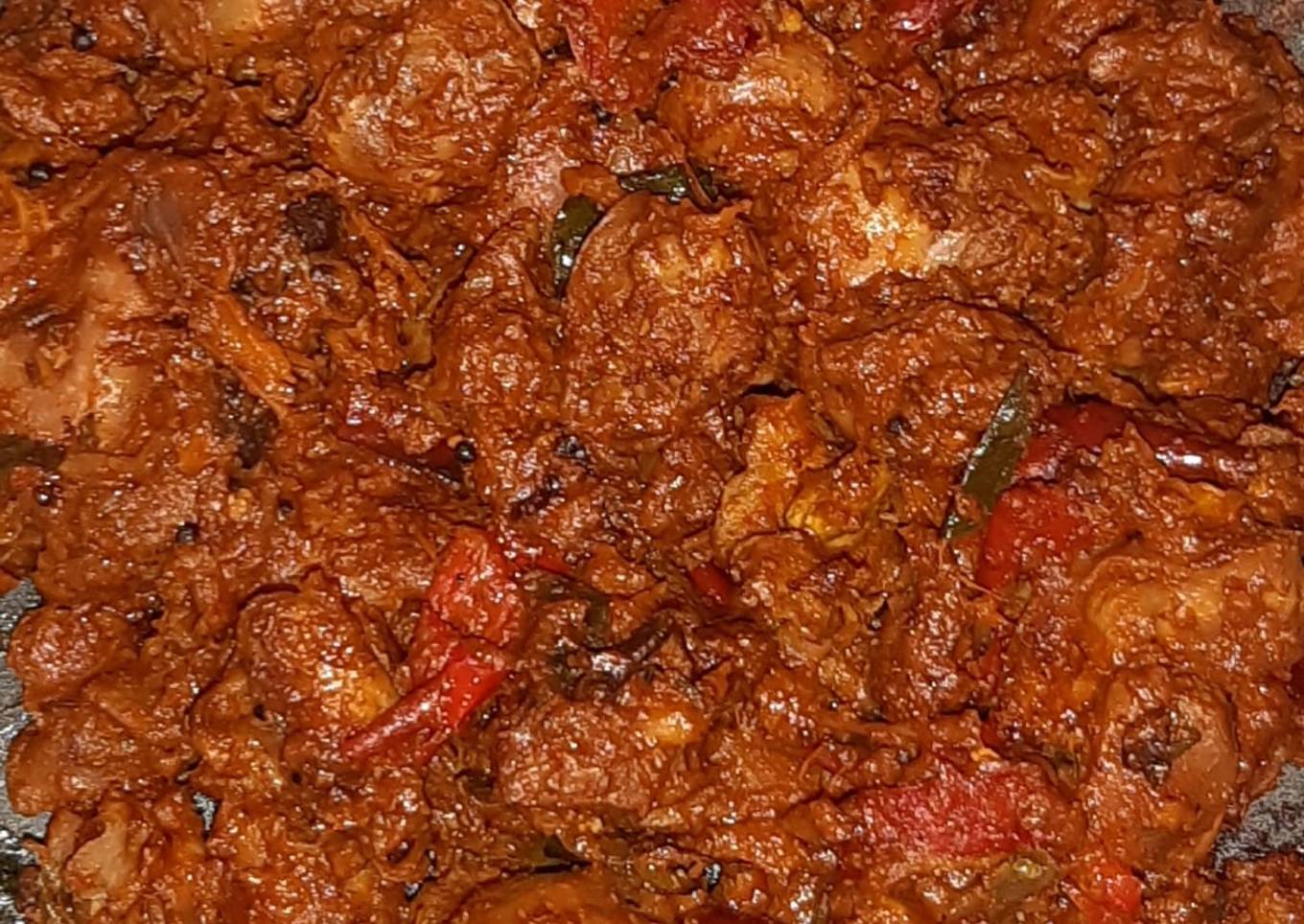 Kerala Chicken Dry Roast