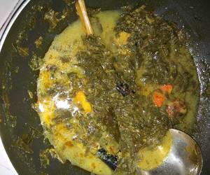 Resep Terbaru Gule daun singkong pedas Hari Ini