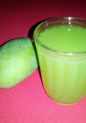 কাচা আমের জুস। রেসিপির প্রধান ছবি