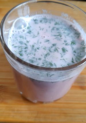 A picture of Kokan special solkadhi.