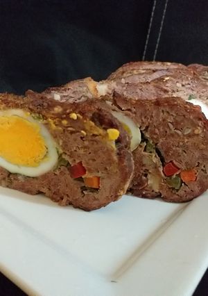 Una foto de Asado alemán a mi manera con verduras