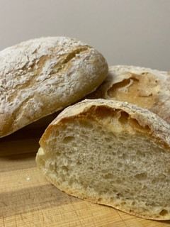 A picture of Homemade Ciabatta.