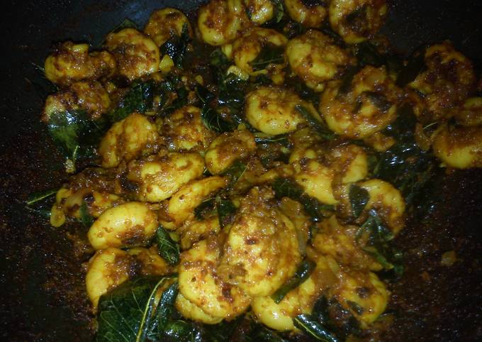 Kerala style prawn fry recipe main photo
